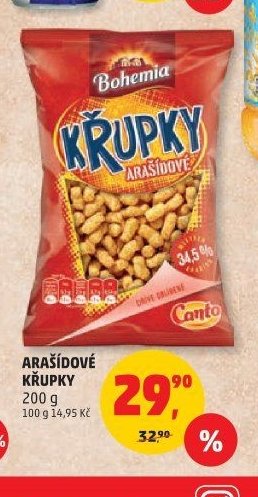 BOHEMIA ARAŠÍDOVÉ KŘUPKY