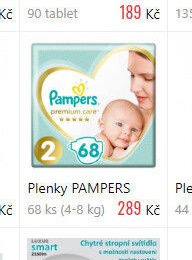 Plenky PAMPERS