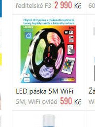 LED páska 5M WiFi