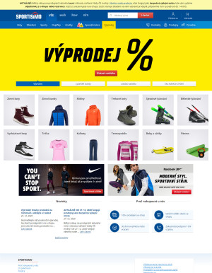 akční leták Sportisimo 13.1.2021-19.1.2021