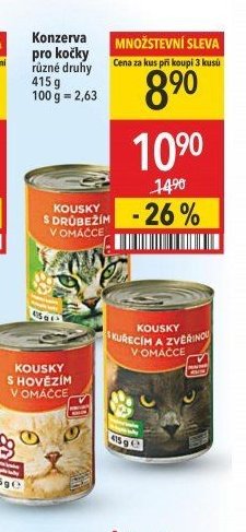 Konzerva pro kočky