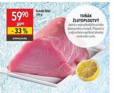 Tuňák žlutoploutvý