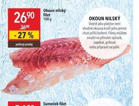 Okoun nilský filet