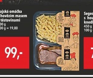 Rajská omáčka s hovězím masem a těstovinami