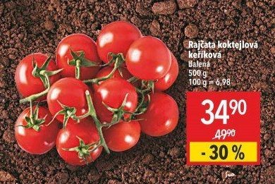 Rajčata koktejlová keříková