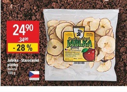 Jablka - Staročeské plátky