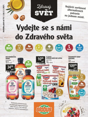 akční leták Globus 14.1.2021-2.2.2021