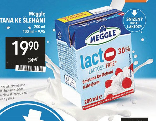 Meggle SMETANA KE ŠLEHÁNÍ