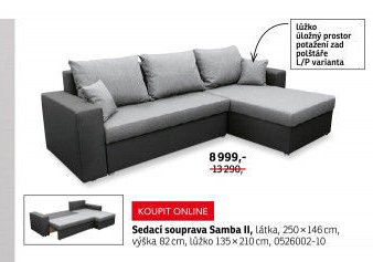 Sedací souprava Samba II - ASKO akcniletaky.com