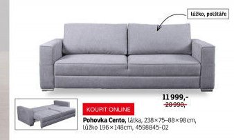 Pohovka Cento - ASKO akcniletaky.com