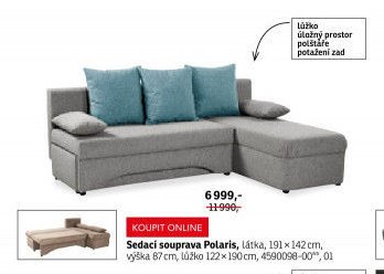 Sedací souprava Polaris - ASKO akcniletaky.com