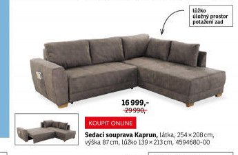 Sedací souprava Kaprun - ASKO akcniletaky.com