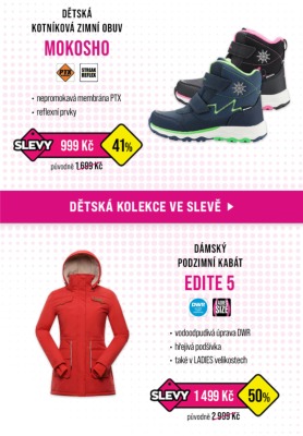 akční leták ALPINE PRO 14.1.2021-25.1.2021