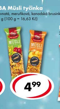 CBA Müsli tyčinka