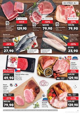 akční leták Kaufland 20.1.2021-26.1.2021
