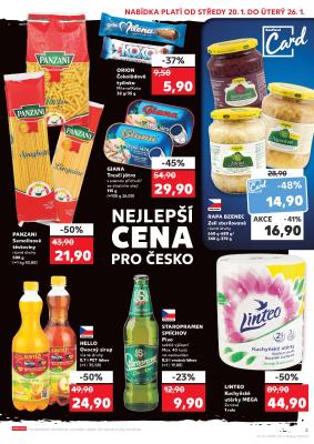 akční leták Kaufland 20.1.2021-26.1.2021