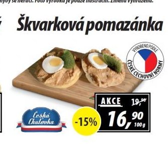 Škvarková pomazánka