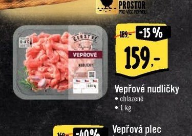 Vepřové nudličky