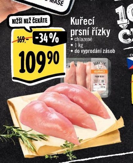 Kuřecí prsní řízky