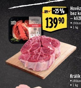 Hovězí přední bez kosti – kližka