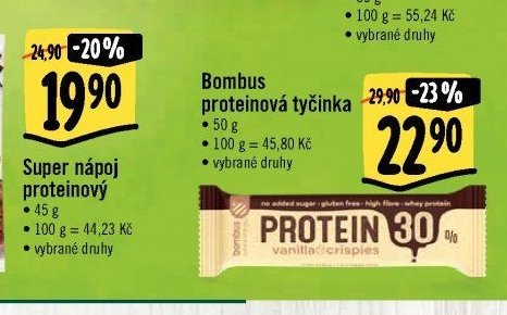 Bombus proteinová tyčinka