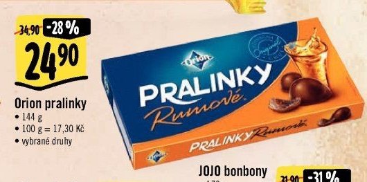 Orion pralinky