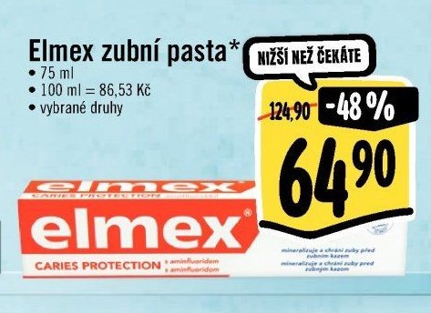 Elmex zubní pasta