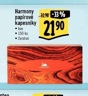 Harmony papírové kapesníky