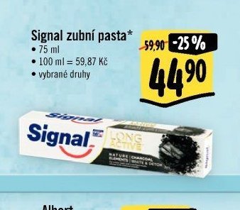 Signal zubní pasta