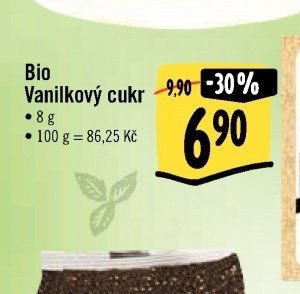 Bio Vanilkový cukr