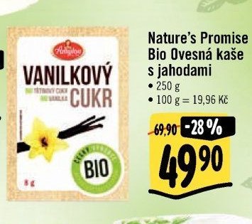 Nature's Promise Bio Ovesná kaše s jahodami