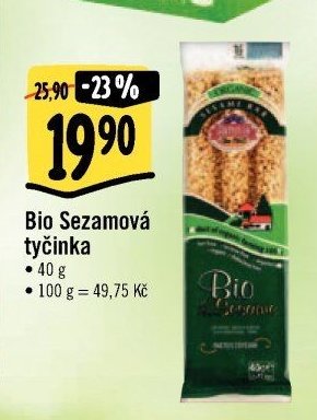 Bio Sezamová tyčinka