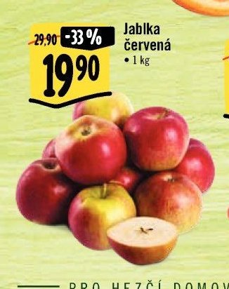 Jablka červená