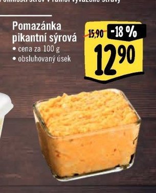 Pomazánka pikantní sýrová