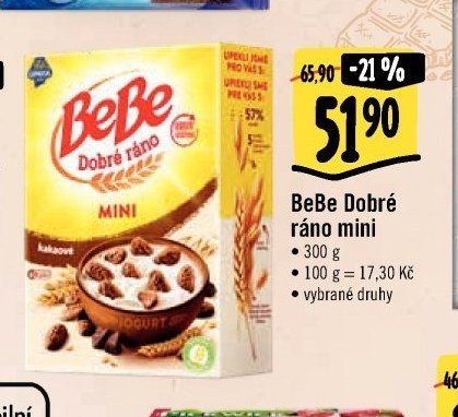 BeBe Dobré ráno mini