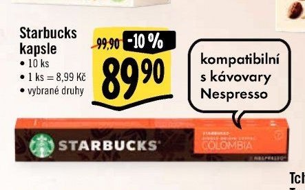 Starbucks kapsle