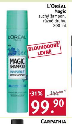L'Oréal Magic suchý šampon
