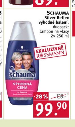 Schauma Silver Reflex duopack