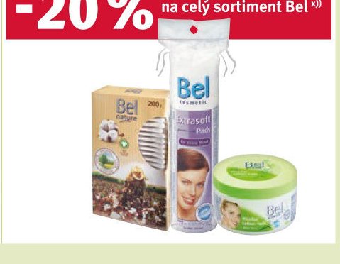 Bel kosmetické produkty