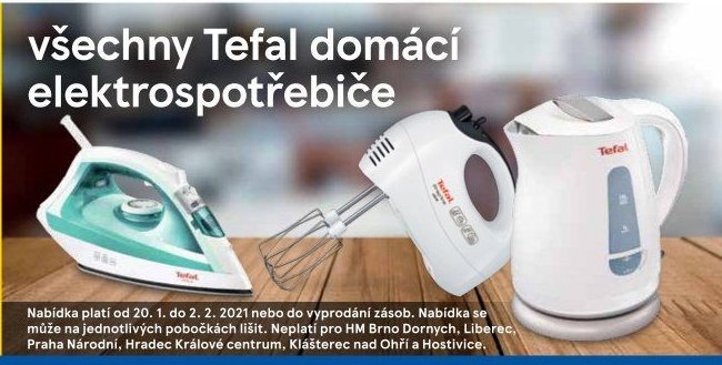 Tefal domácí elektrospotřebiče