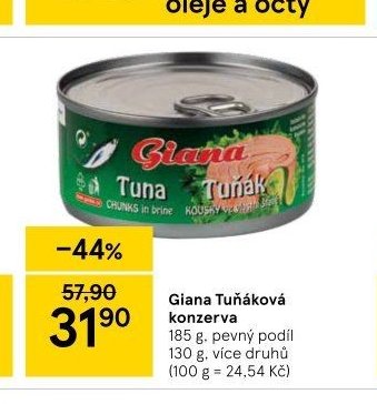 Giana Tuňáková konzerva 185 g