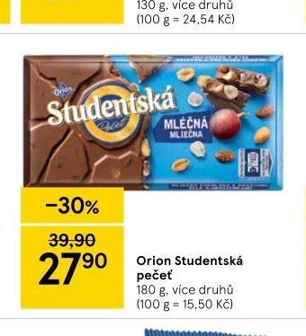 Orion Studentská pečeť 180 g