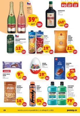 akční leták Penny Market 21.1.2021-27.1.2021