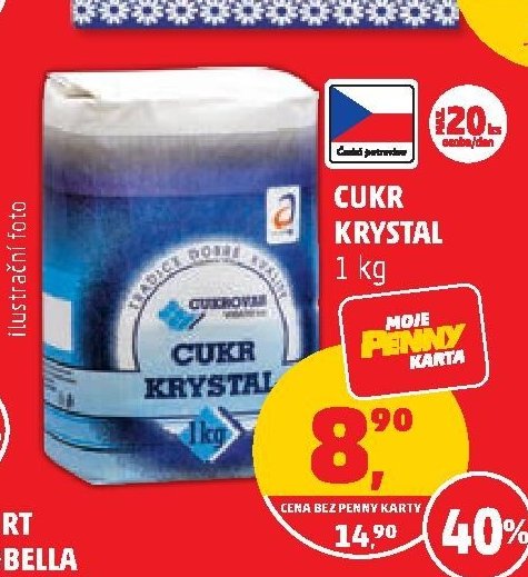 Cukr krystal
