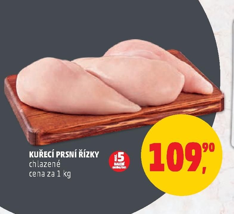 KUŘECÍ PRSNÍ ŘÍZKY