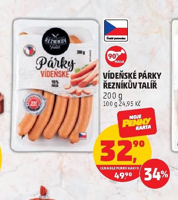 VÍDEŇSKÉ PÁRKY ŘEZNÍKŮV TALÍŘ