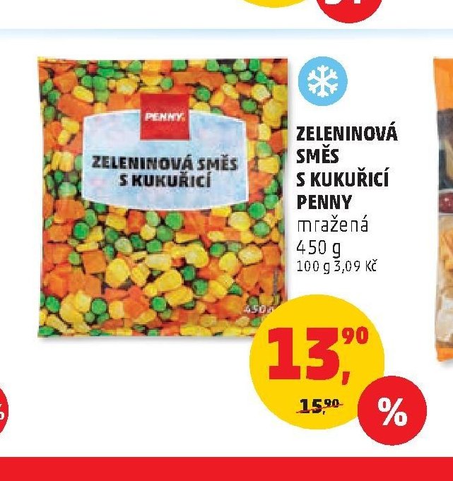 Zeleninová směs s kukuřicí Penny