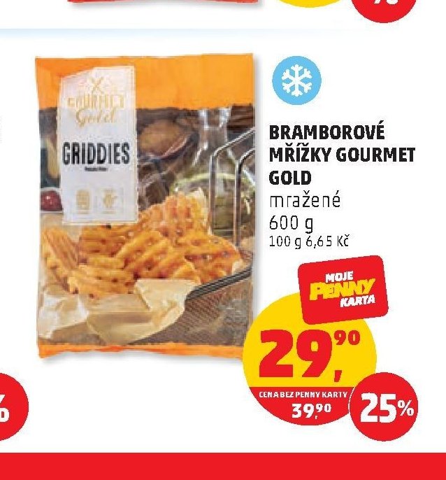 Bramborové mřížky Gourmet Gold