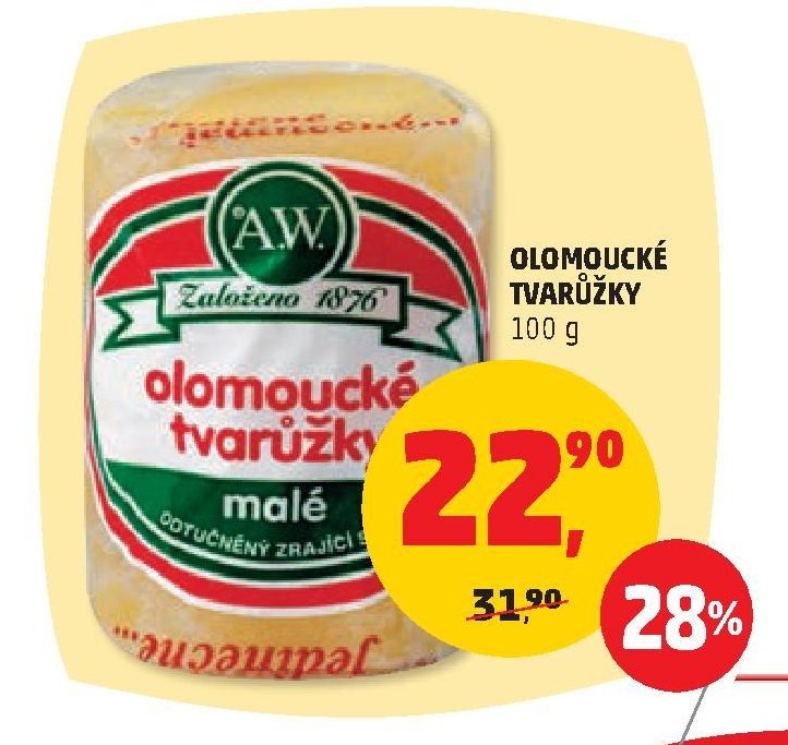Olomoucké tvarůžky 100 g