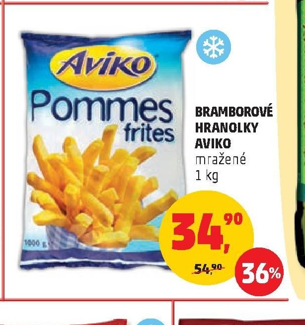 Bramborové hranolky Aviko